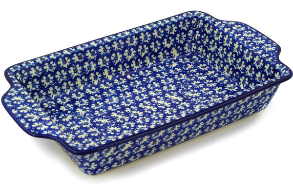 Rectangular Baker with Handles 13"