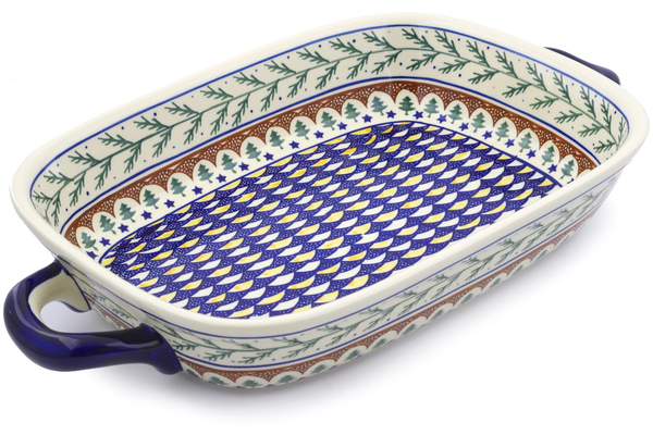 Rectangular Baker with Handles 18"