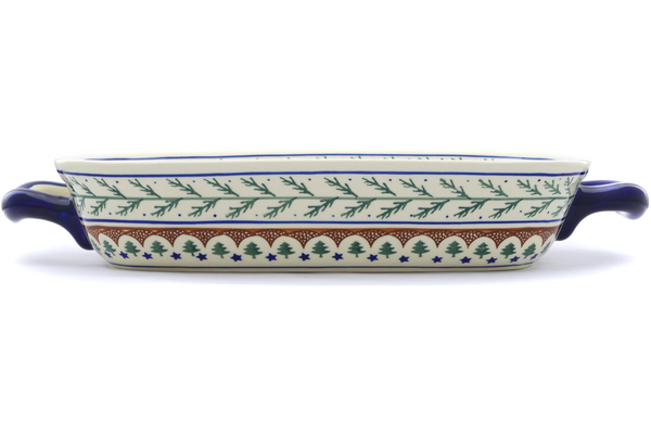 Rectangular Baker with Handles 18"