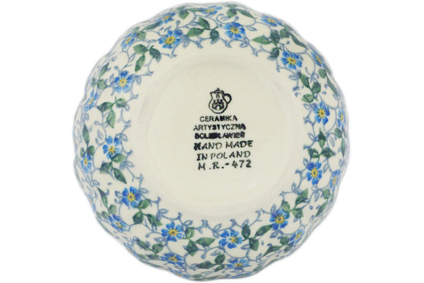 Scalloped Fluted Bowl 5"