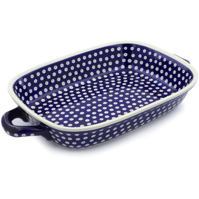 Rectangular Baker with Handles 18"
