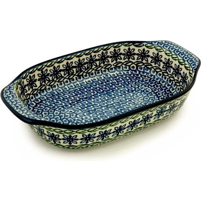 Rectangular Baker with Handles 14"