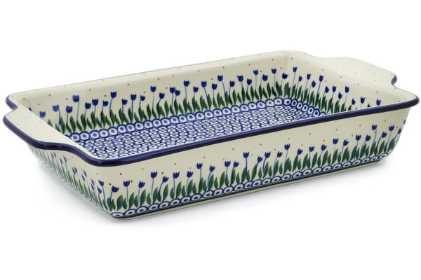 Rectangular Baker with Handles 15"