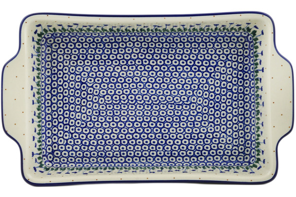 Rectangular Baker with Handles 15"