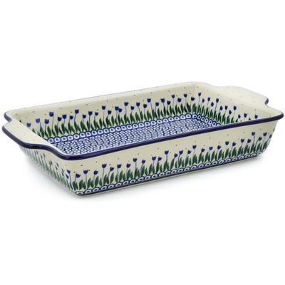 Rectangular Baker with Handles 15"