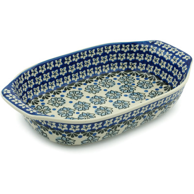 Rectangular Baker with Handles 14"