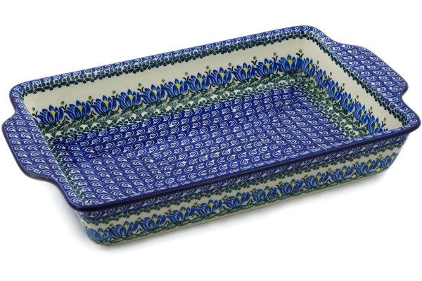 Rectangular Baker with Handles 15"