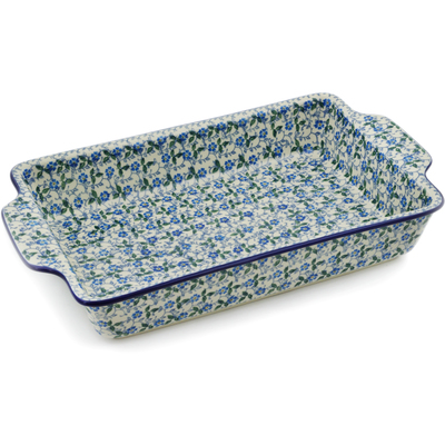 Rectangular Baker with Handles 15"