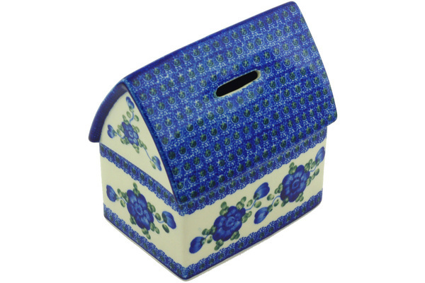 House Shaped Piggy Bank 6"