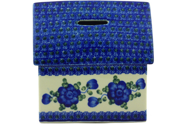 House Shaped Piggy Bank 6"