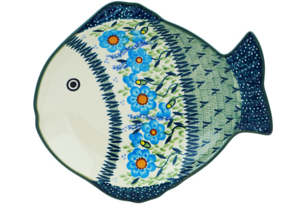 Fish Shaped Platter 10"