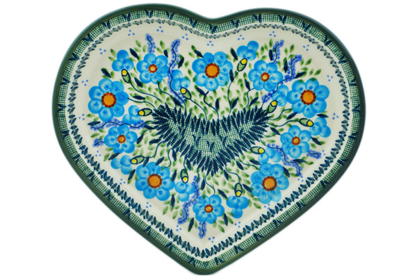 Heart Shaped Platter 9"