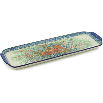 Platter with Handles 16"