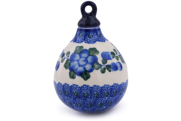 Christmas Ball Ornament 4"