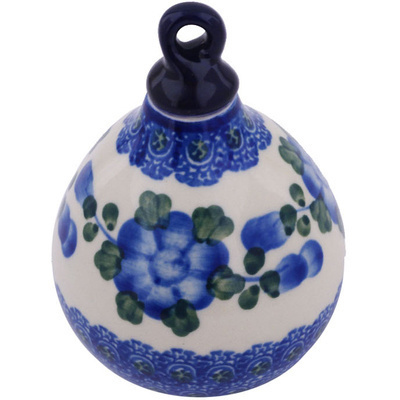 Christmas Ball Ornament 4"