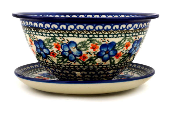 Colander with Plate 8"