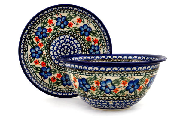 Colander with Plate 8"