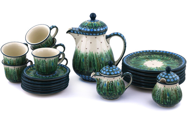 Tea or Coffee Set for Six 51 oz