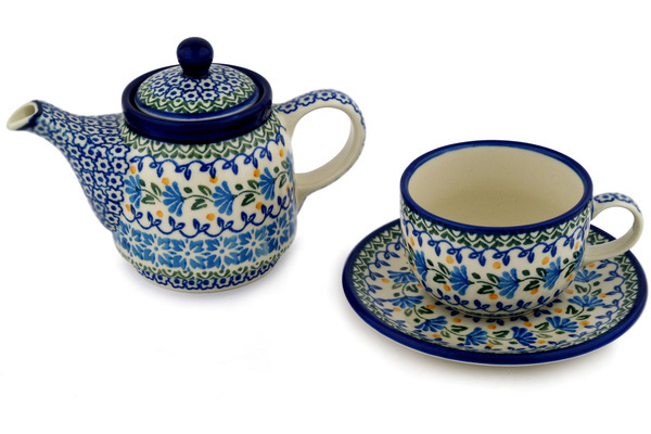 Tea Set for One 17 oz