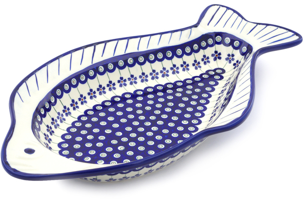 Fish Shaped Platter 17"