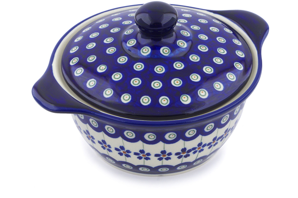 Baker with Cover with Handles 8"