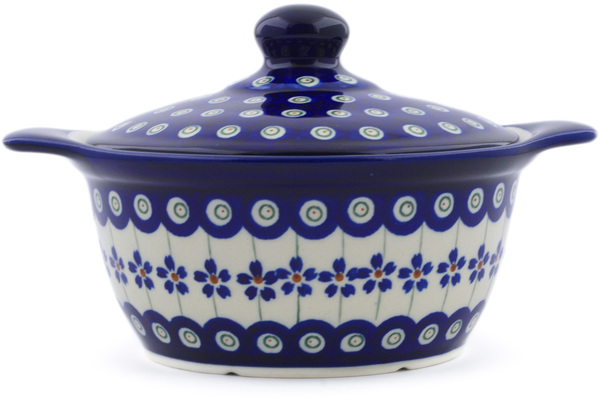 Baker with Cover with Handles 8"