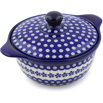 Baker with Cover with Handles 9"