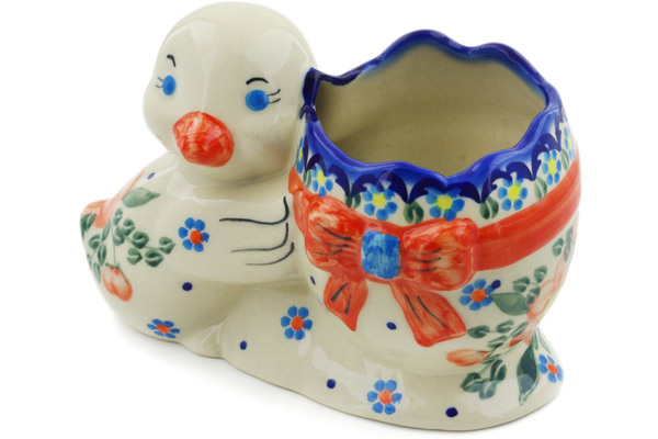 Duck Shaped Jar 7"