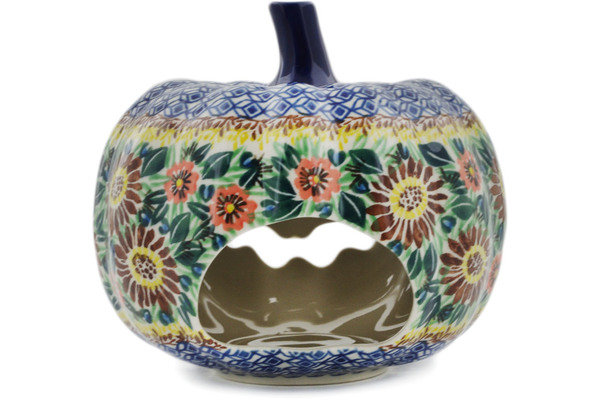 Jack O Lantern Candle Holder 6"