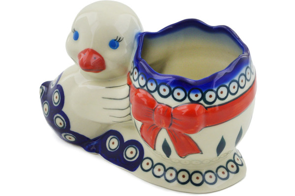 Duck Shaped Jar 7"