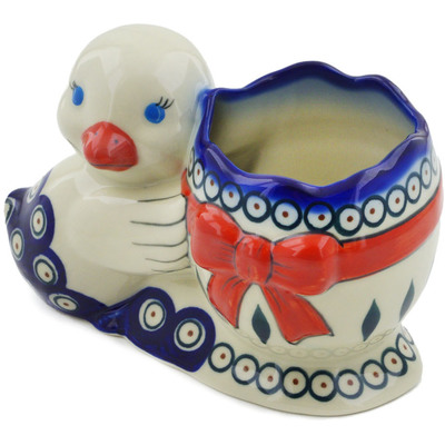 Duck Shaped Jar 7"