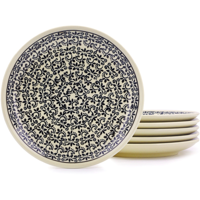 Set of 6 Plates 7"
