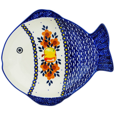 Fish Shaped Platter 10"
