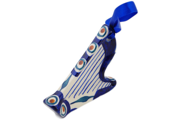 Harp Ornament 4"