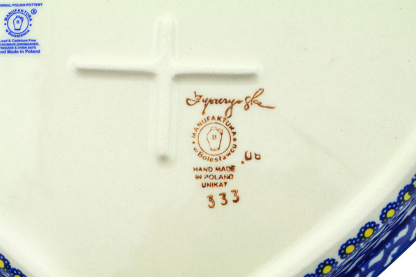 Heart Shaped Platter 9"