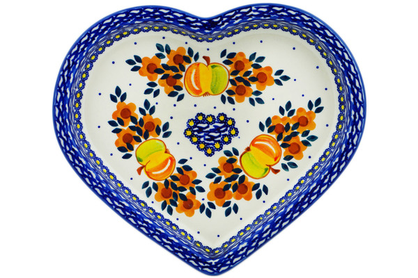 Heart Shaped Platter 9"