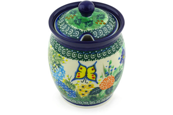 Jar with Lid with Opening 5"