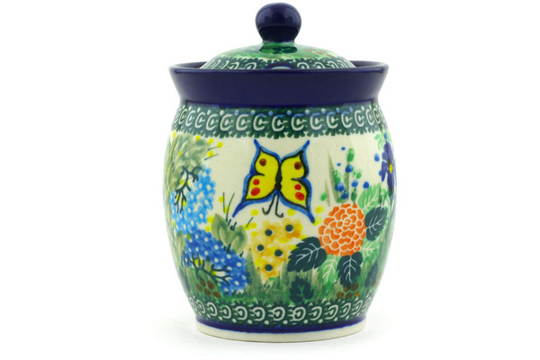Jar with Lid with Opening 5"