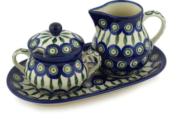 Sugar and Creamer Set 11"