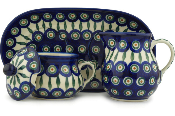 Sugar and Creamer Set 11"