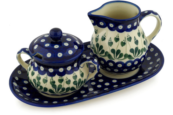 Sugar and Creamer Set 11"