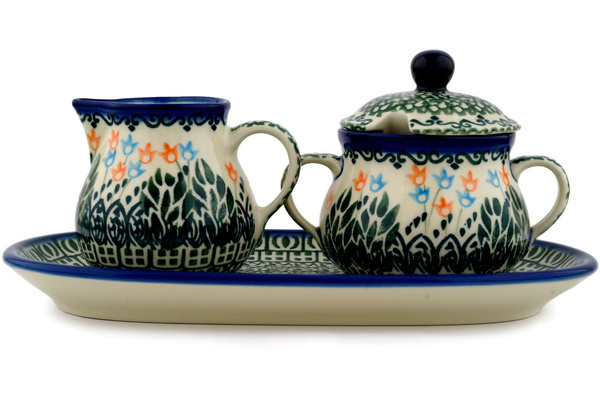 Sugar and Creamer Set 10"