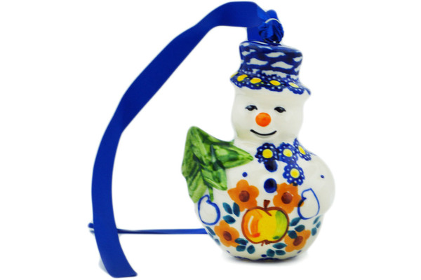 Snowman Ornament 4"