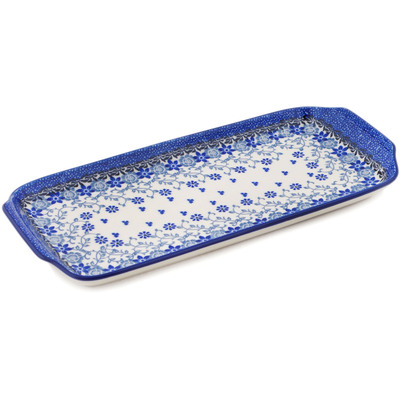 Platter with Handles 13"