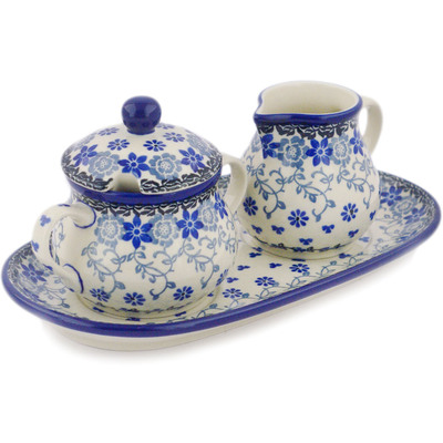 Sugar and Creamer Set 10"