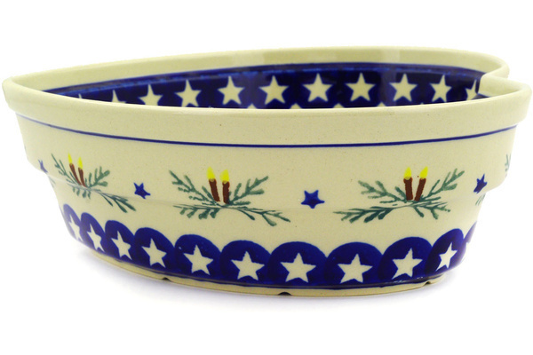 Heart Shaped Bowl 9"