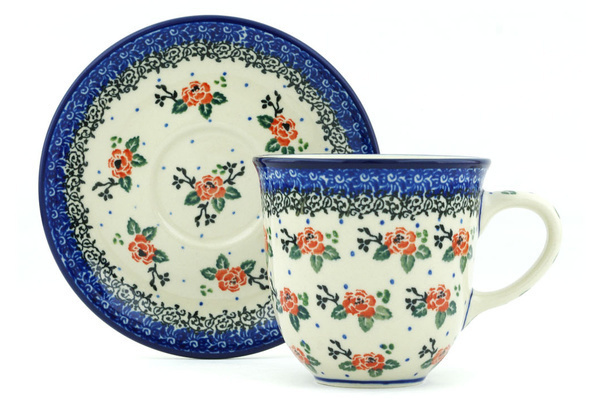 Cup with Saucer 10 oz