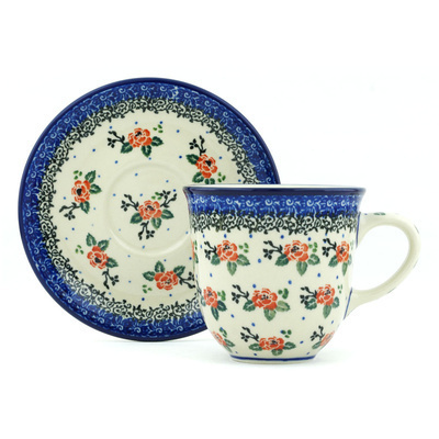 Cup with Saucer 10 oz