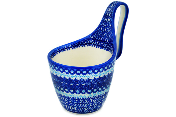 Bowl with Loop-Handle 7"