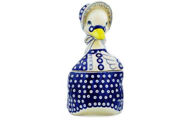 Duck Shaped Jar 13"